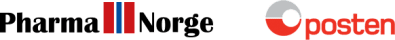 Pharma Norge og Posten logo